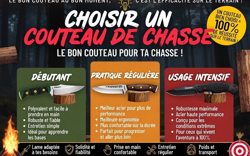 Choisir un couteau de chasse