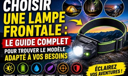 Choisir une lampe frontale : Guide complet