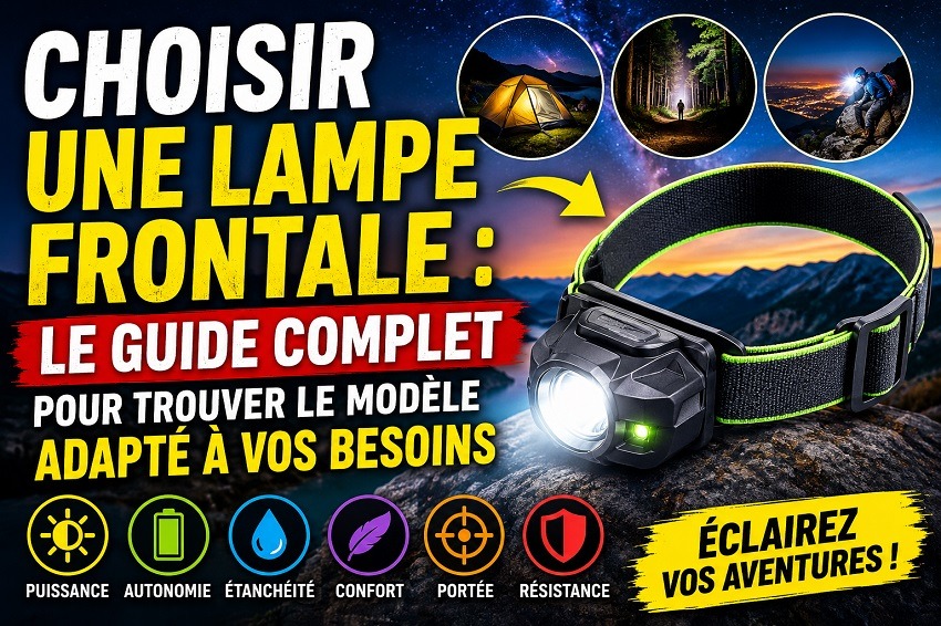 Choisir une lampe frontale : Guide complet