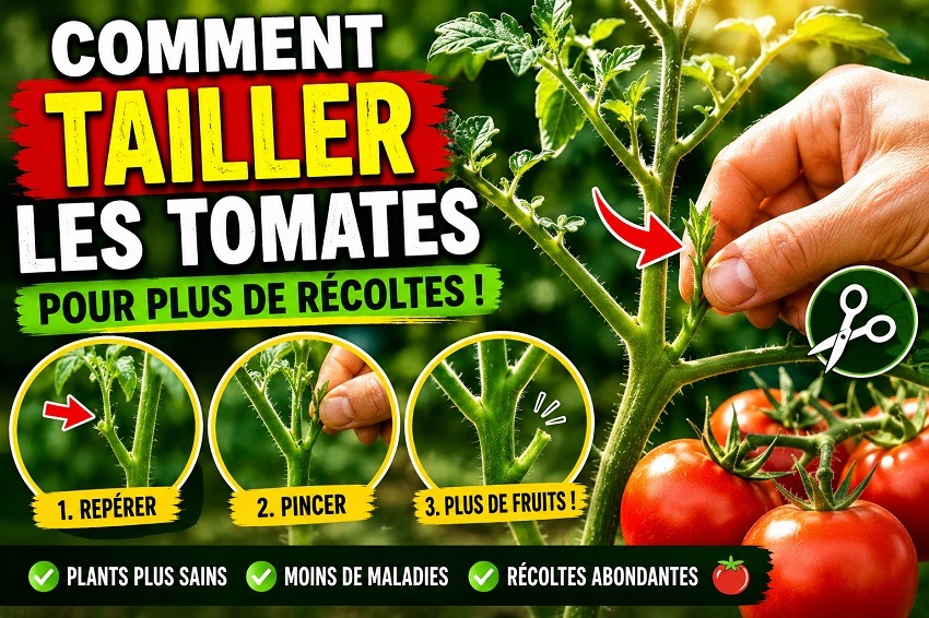 tailler les tomates