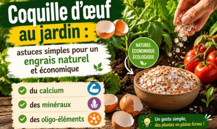Coquille d'œuf au jardin : astuces simples