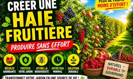 Créer une haie fruitière efficace