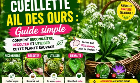 Cueillette ail des ours : Guide simple