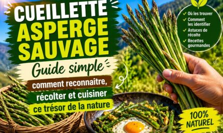 Cueillette asperge sauvage : Guide simple