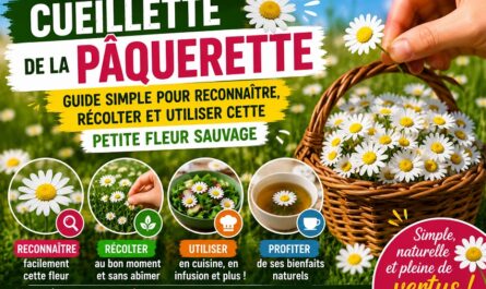 Cueillette de la pâquerette : guide simple