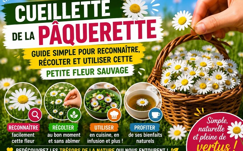 Cueillette de la pâquerette