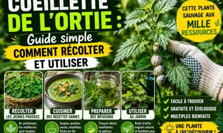 Cueillette de l’ortie : Guide simple