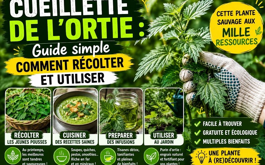 La cueillette de l’ortie