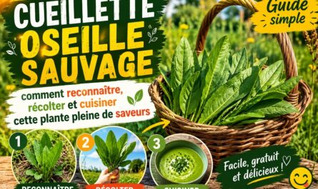 Cueillette oseille sauvage : Guide simple
