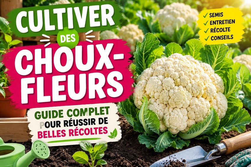 Cultiver des choux-fleurs