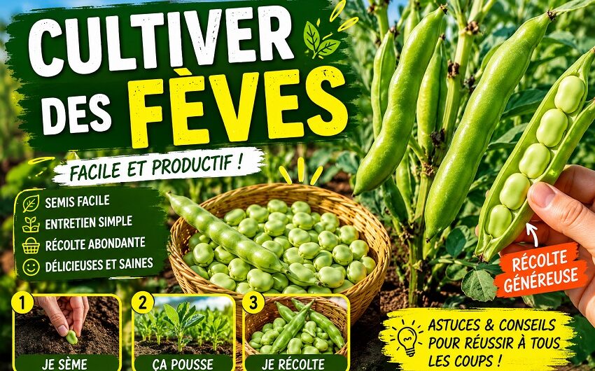 Cultiver des fèves