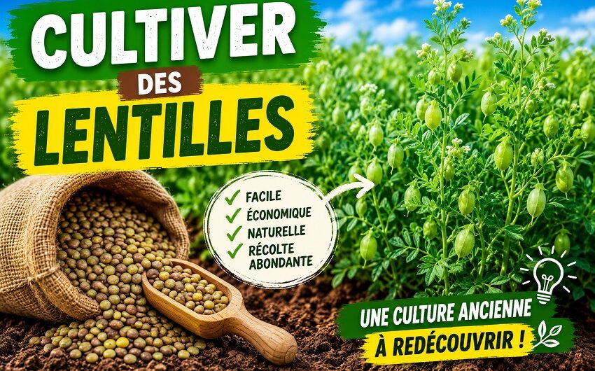 Cultiver des lentilles