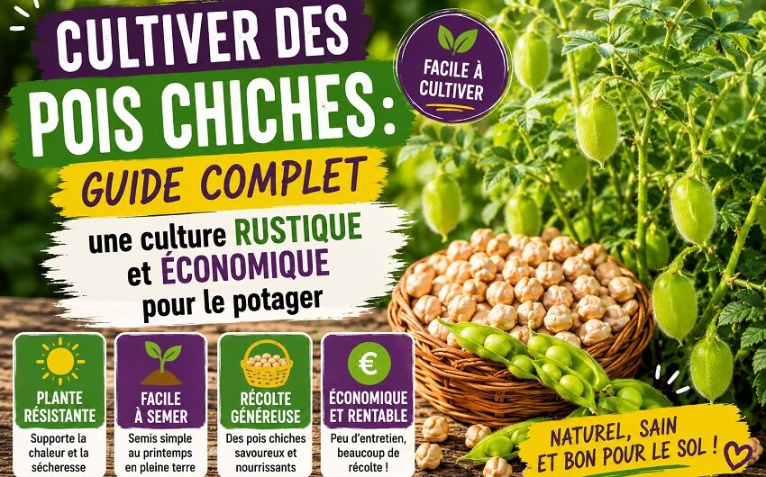 Cultiver des pois chiches