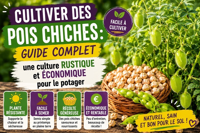 Cultiver des pois chiches Guide complet