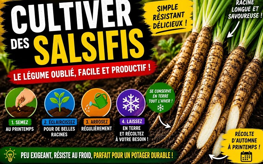 Cultiver des salsifis