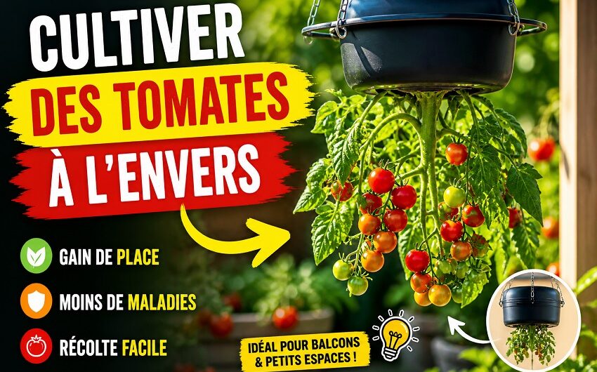 Cultiver des tomates à l’envers