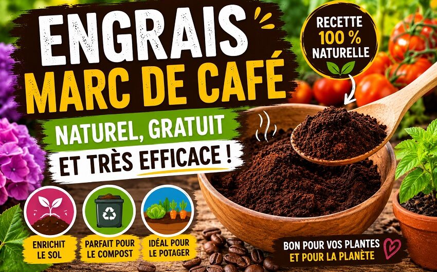 Engrais marc de café