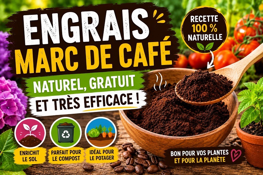Engrais marc de café : guide complet