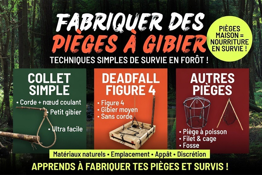 Fabriquer des Pièges à Gibier Le Guide