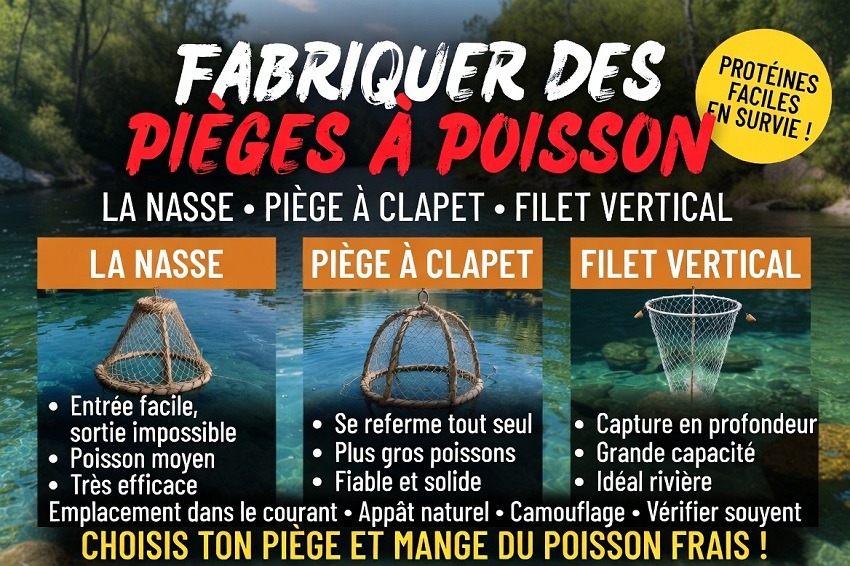 Fabriquer des Pièges à Poisson Le Guide