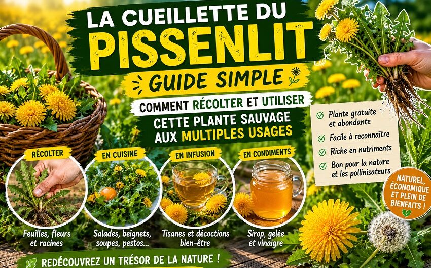 La cueillette du pissenlit