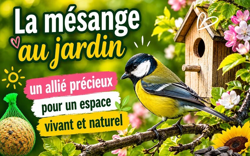 La mésange au jardin