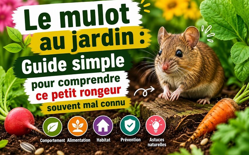 Le mulot au jardin