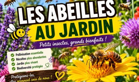 Les abeilles au jardin Le guide