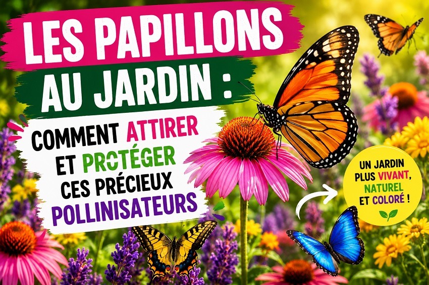 Les papillons au jardin : Guide simple