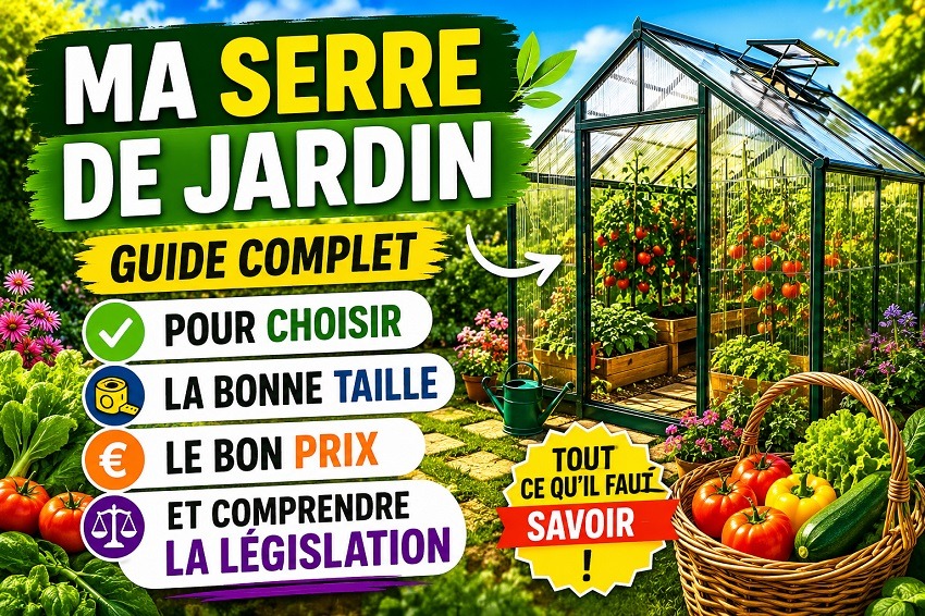 Ma serre de jardin