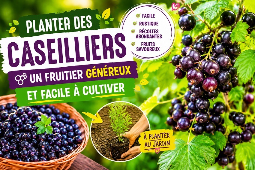 Planter des caseilliers ; Guide complet