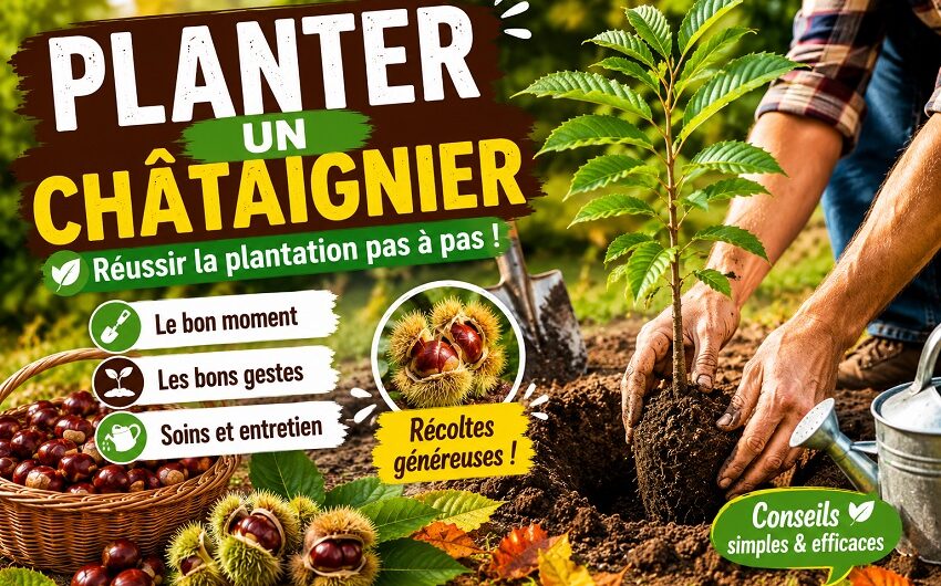 Planter un châtaignier