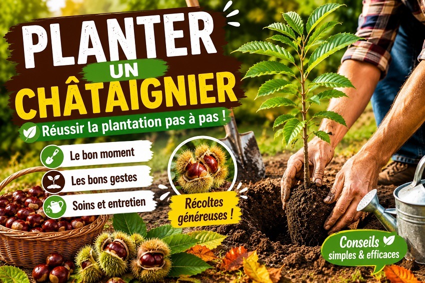 Comment planter un châtaignier
