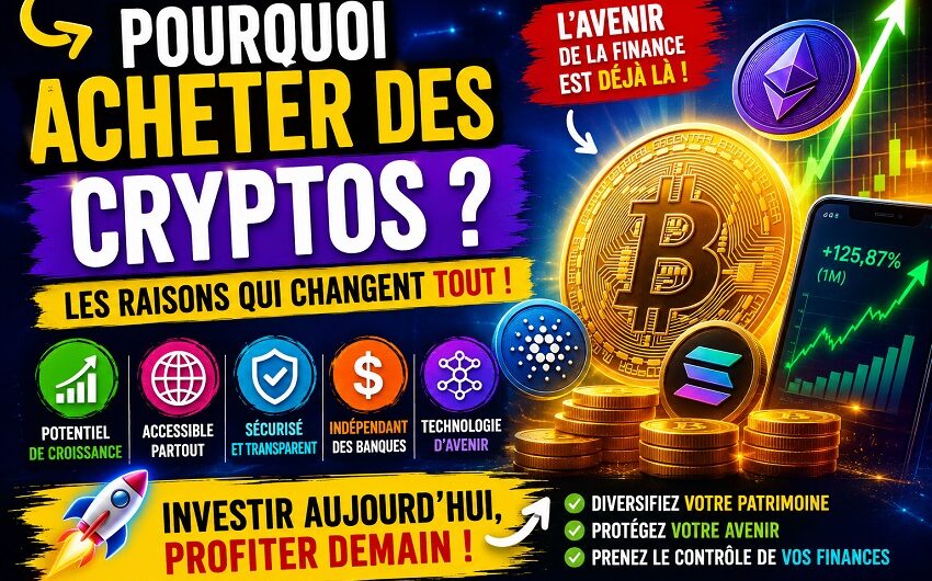 Pourquoi acheter des cryptos