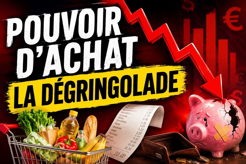 Le pouvoir d’achat la dégringolade