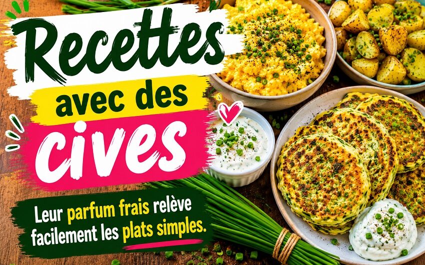 Recettes avec des cives