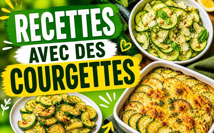 Recettes avec des courgettes