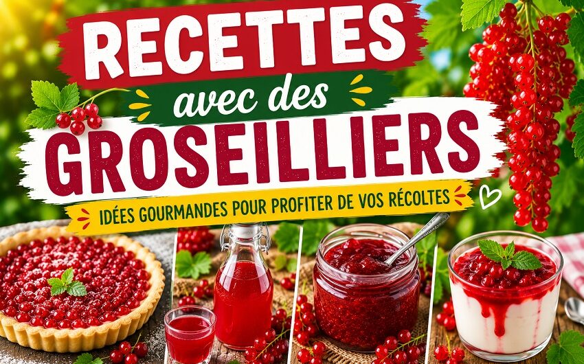 Recettes avec des groseilles