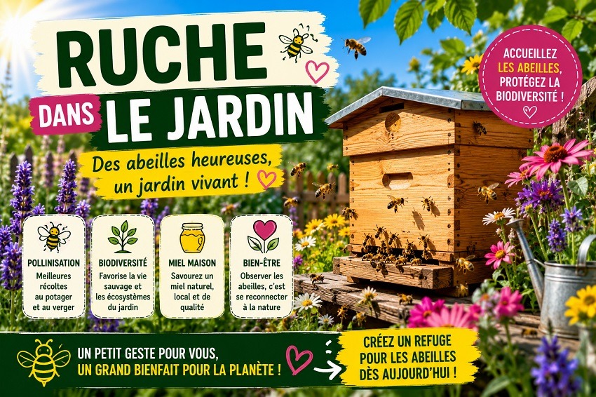 Ruche dans le jardin : Guide complet