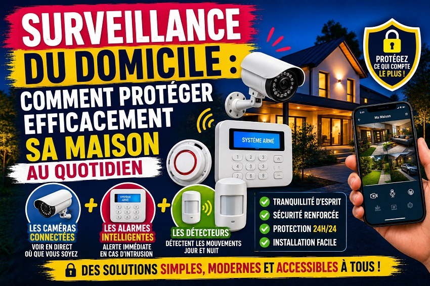 Surveillance du domicile : guide complet