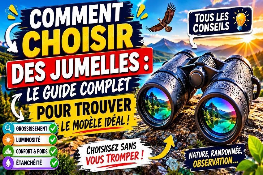 Choisir des jumelles : le guide complet