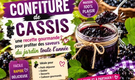 La confiture de cassis