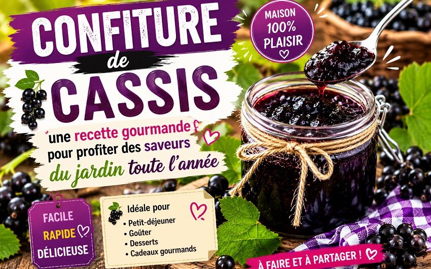Confiture de cassis