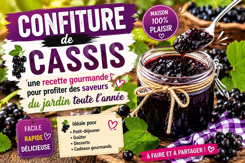 La confiture de cassis