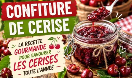 La confiture de cerise