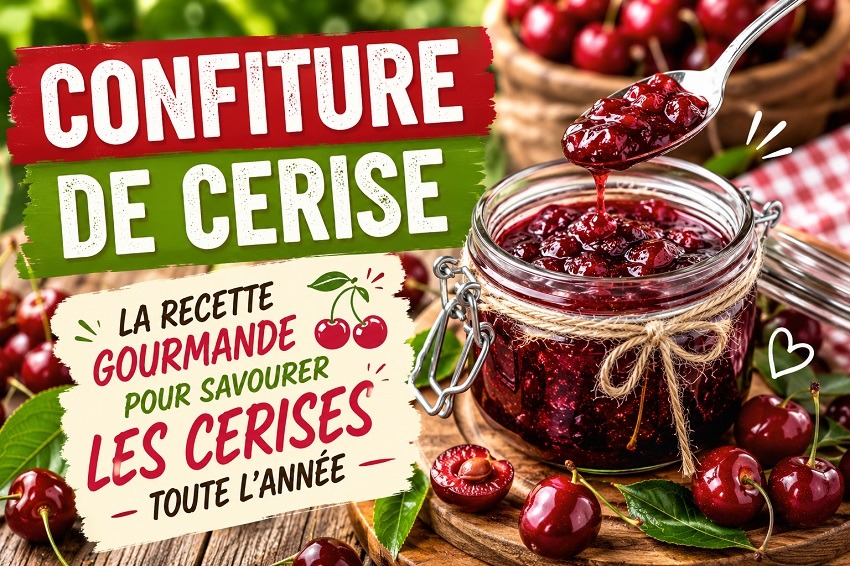 La confiture de cerise