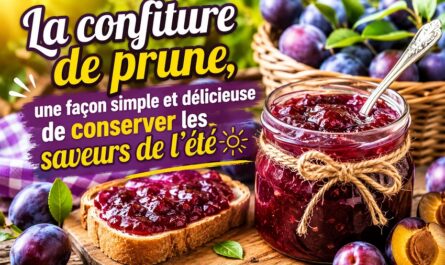 La confiture de prune