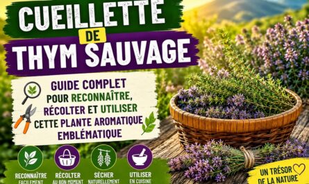 La cueillette de thym sauvage