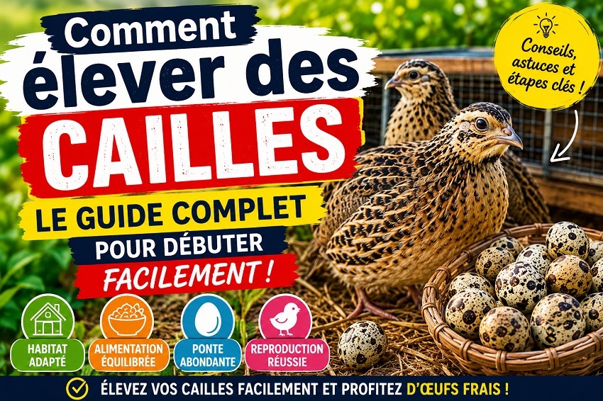 Élever des Cailles : le guide complet
