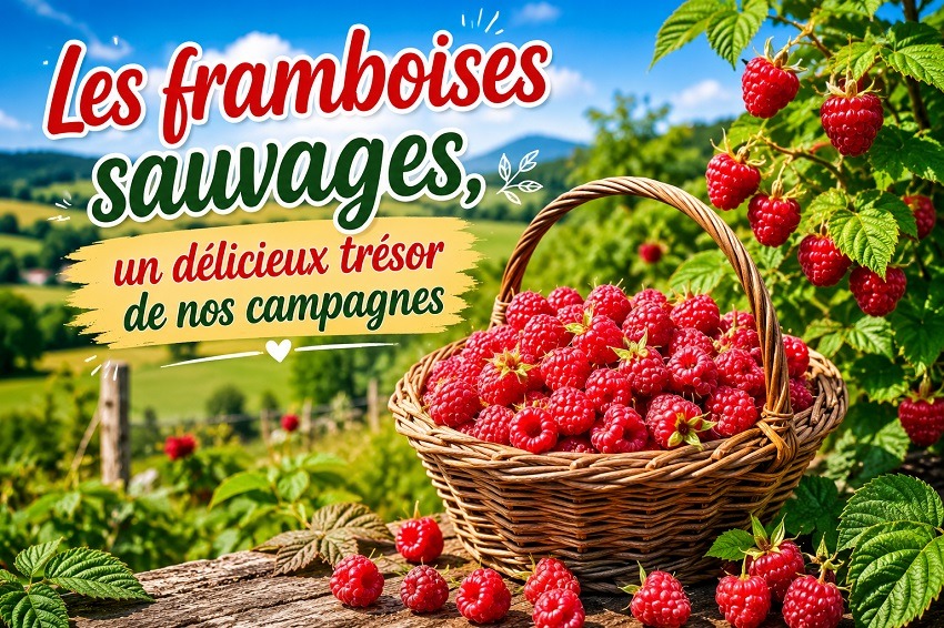Les framboises sauvages